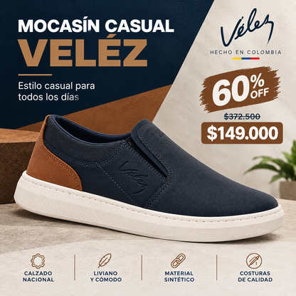 ZAPATO MOCASIN CASUAL PARA HOMBRE