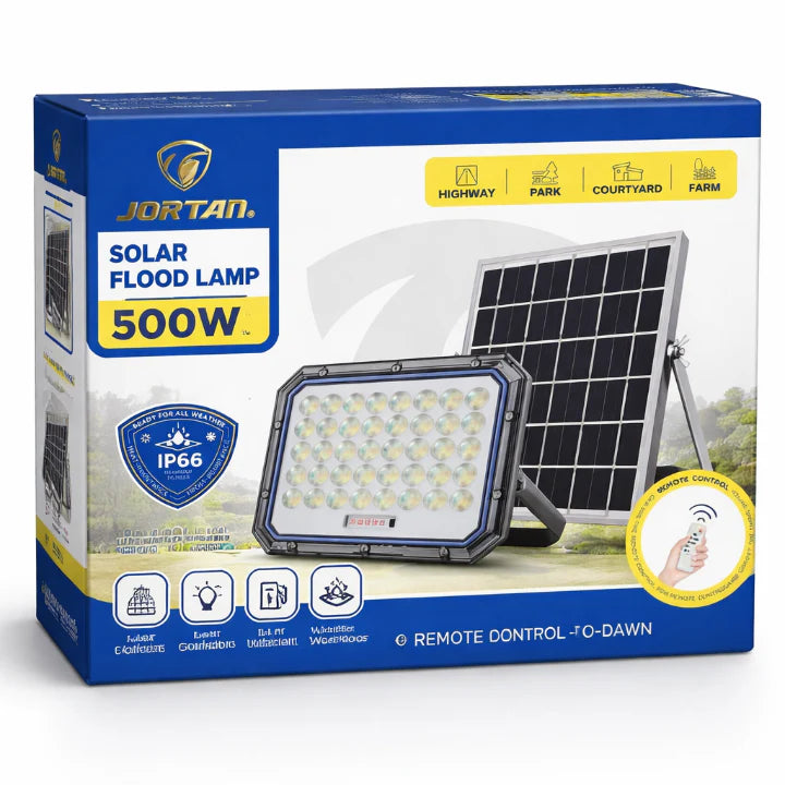 Kit Reflector Solar 500W De Alta Potencia Con Panel y Control